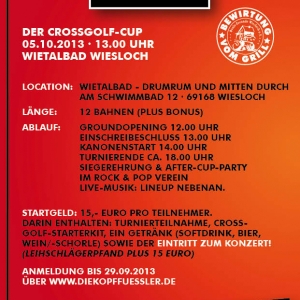 2013 Cup n Roll Anmeldung